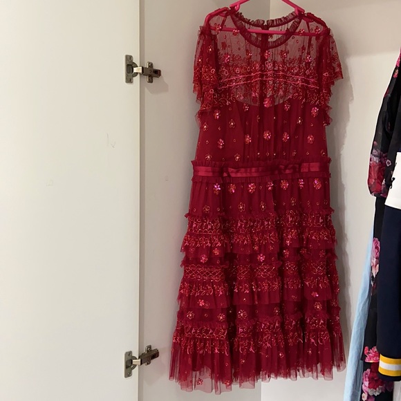 Needle & Thread lace and sequin dress. Worn once. - Picture 2 of 2